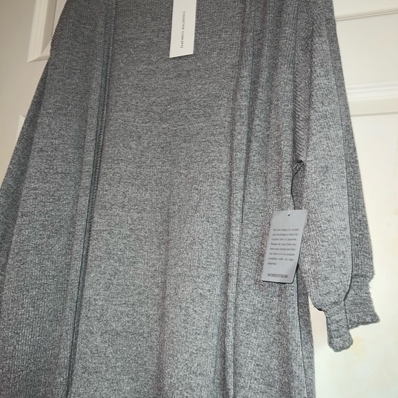 NWT Gray Cardigan Size 1X - Picture 3 of 3